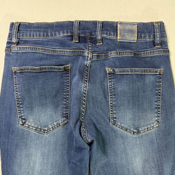 Mugsy Medium Wash Straight Denim Jeans Soft Stretch 30x30 2/$50 - Picture 13 of 16
